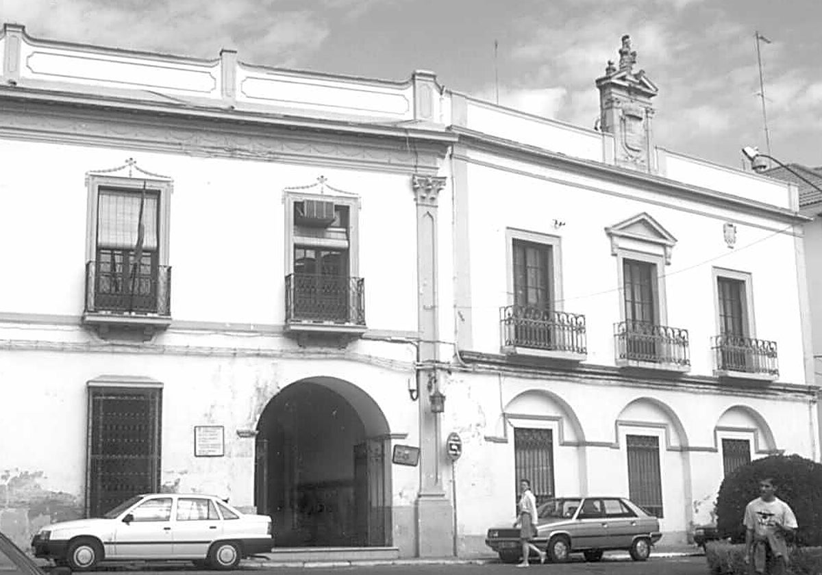 Imagen antigua de Almendralejo.