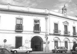 Imagen antigua de Almendralejo.