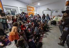 Fiesta de Halloween en el colegio Alba Plata de Cáceres.