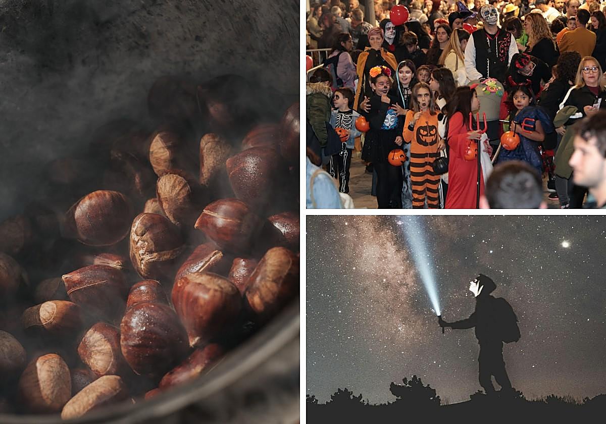 Extremadura se llena de calabazas y castañas