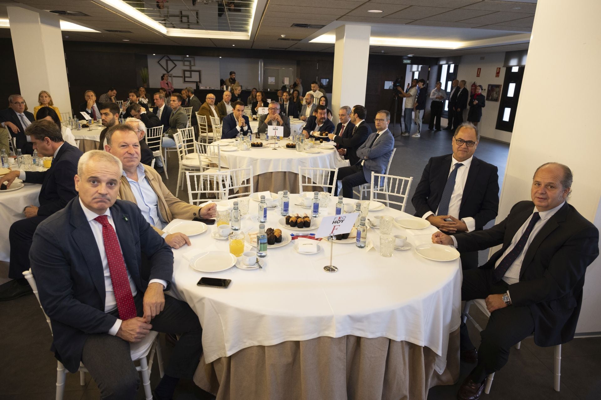 Rafael Velázquez, Roberto Romero, Pablo Llamas y Jaime Fernández de Tejada..