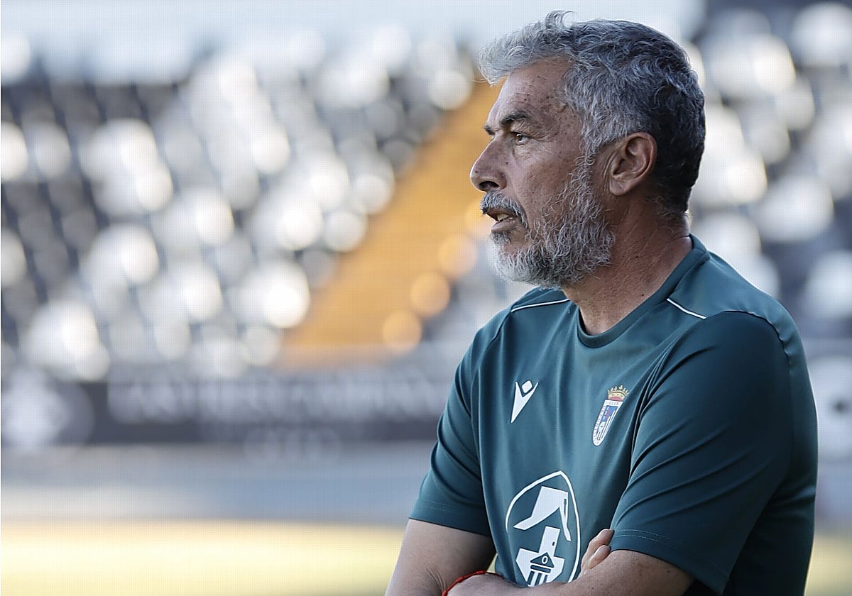 Juan Marrero en un encuentro de este curso en el Nuevo Vivero.