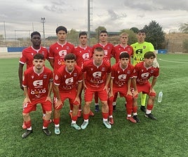 Once titular del Diocesano en el campo del Sporting Hortaleza.