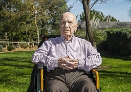 Jesús Redondo, extremeño de 110 años y abuelo de España.