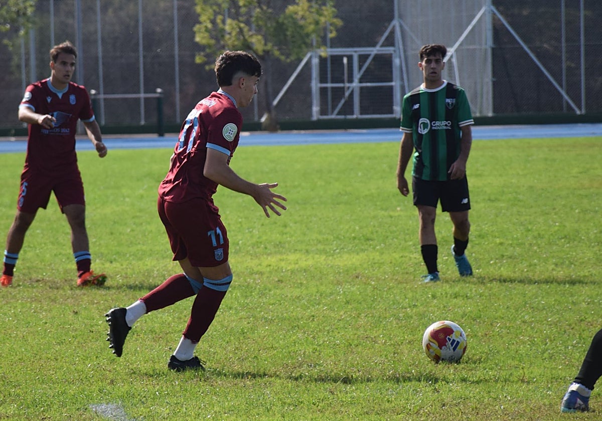 Antonio Pavón volvió a tener minutos en Jerez.