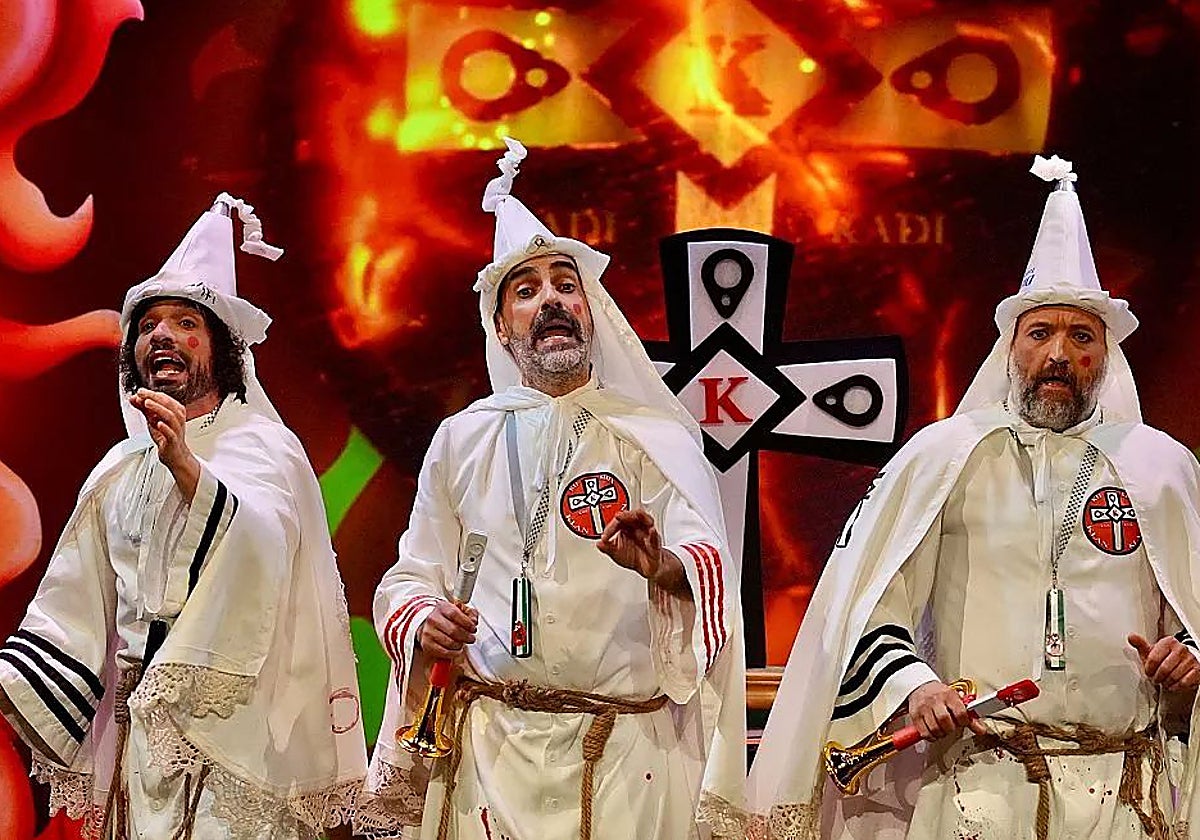 Cuarteto del Gago, de Cádiz, que estará en la gala del día 22.