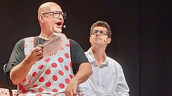 La comedia 'Dos hombres solos, sin punto com ni ná', con 27 años de representaciones, llega al centro Alcazaba