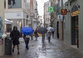 Vista general de la calle Pintores, que mejorará su estética junto a Paneras, Moret y San Pedro.