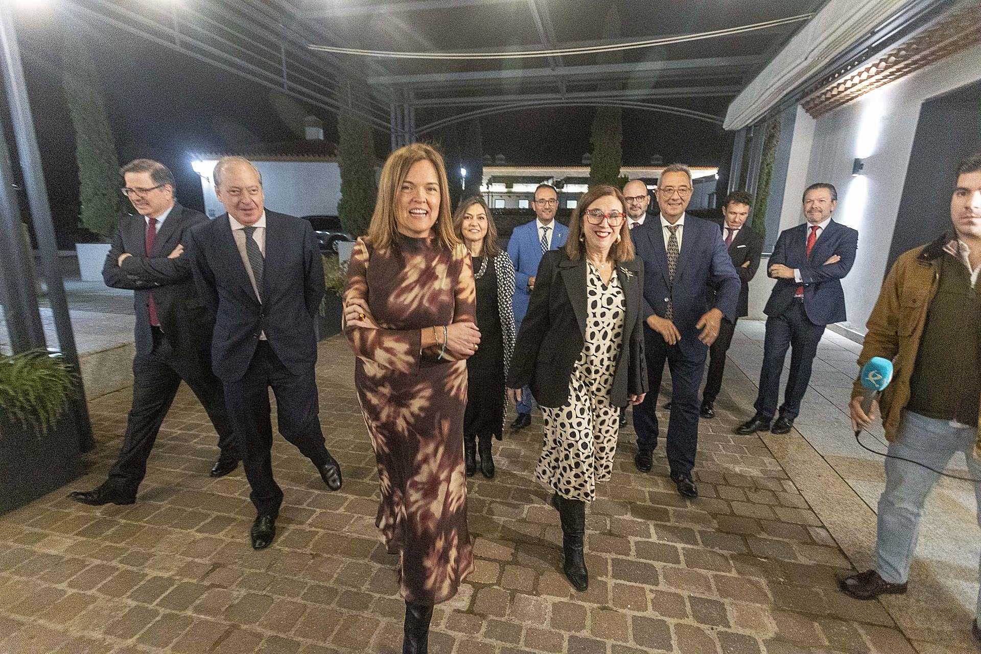 Momentos de la entrega del premio a Tany Nature