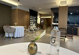 Nuevo salón comedor de Dromo en el local de la calle Antonio Martínez Virel.