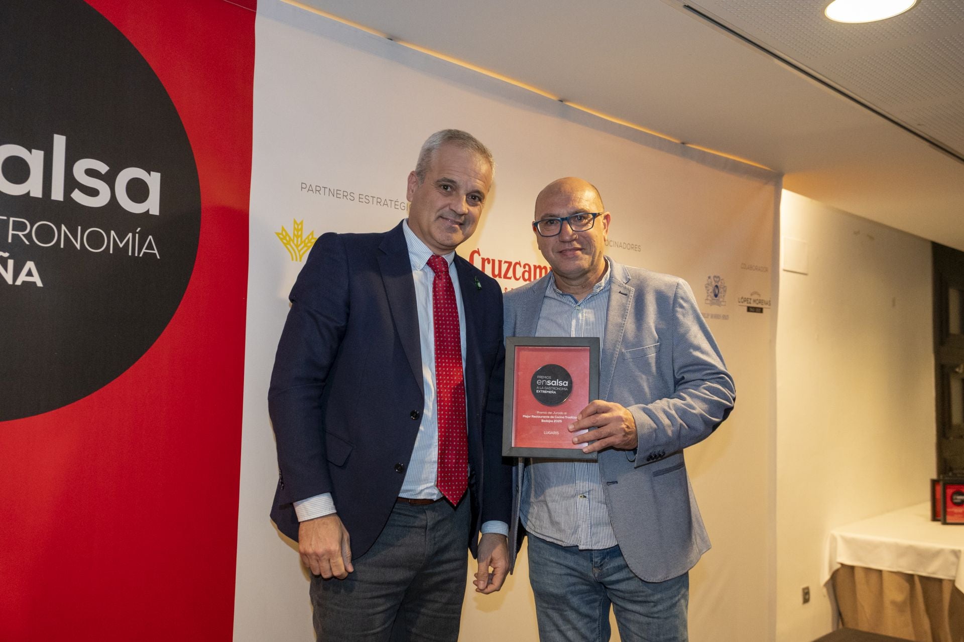 Rafael Velázquez y Javier Martín, chef de Lugaris.