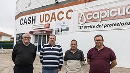 Antonio Santos, Justo Monago, José Manuel Rodríguez y Joaquín Márquez.