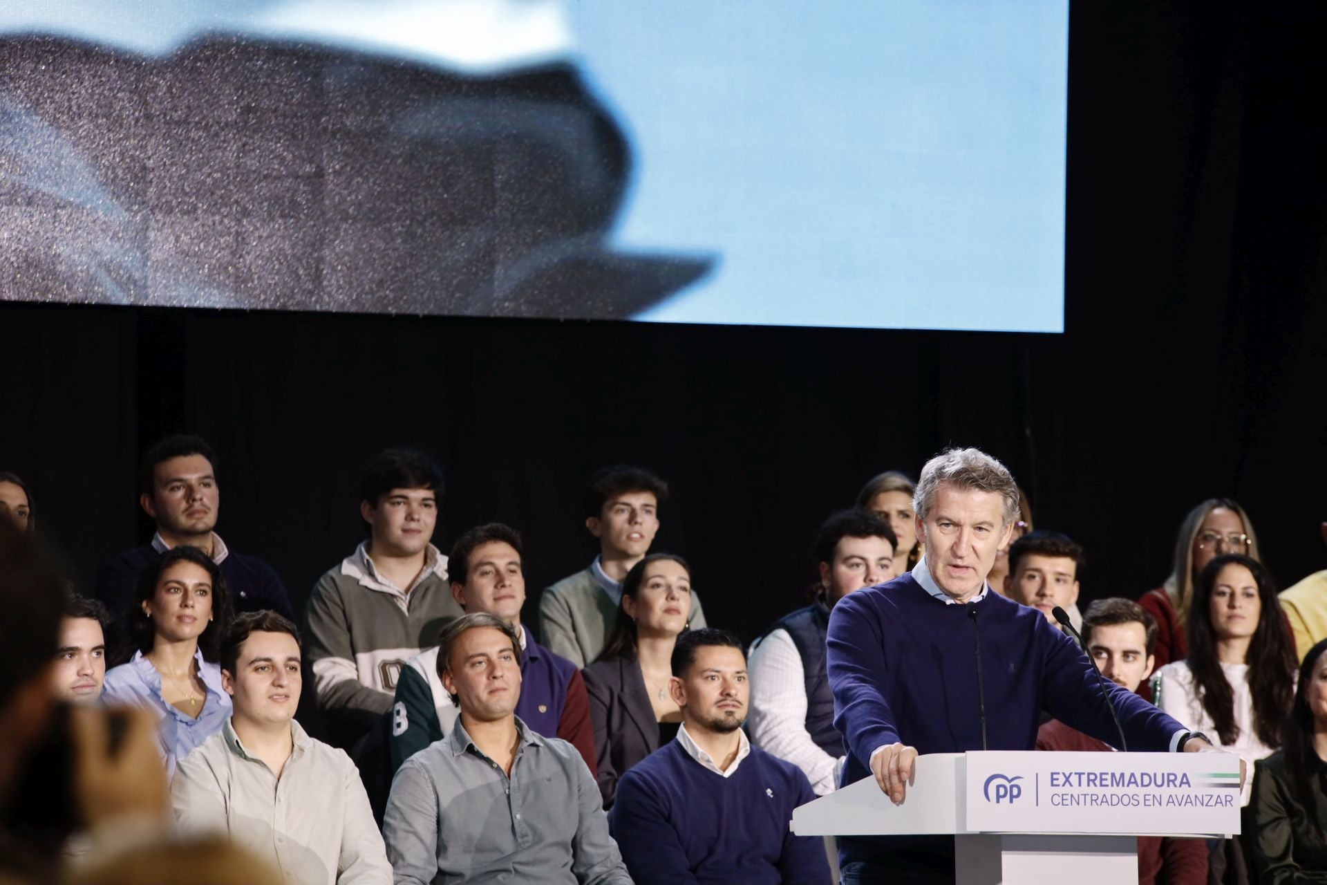 Así ha sido el acto de Feijóo y Guardiola en Lobón