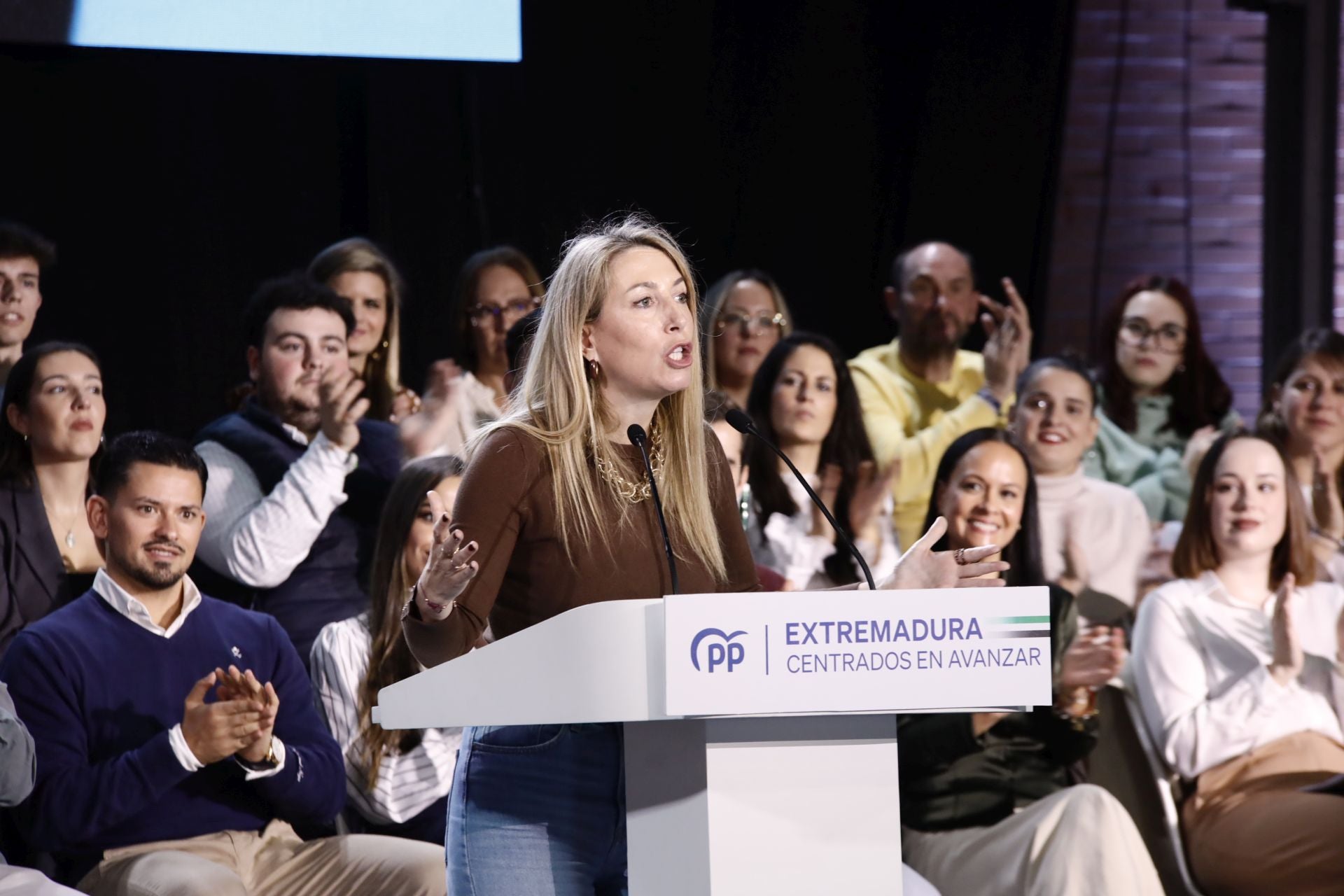 Así ha sido el acto de Feijóo y Guardiola en Lobón