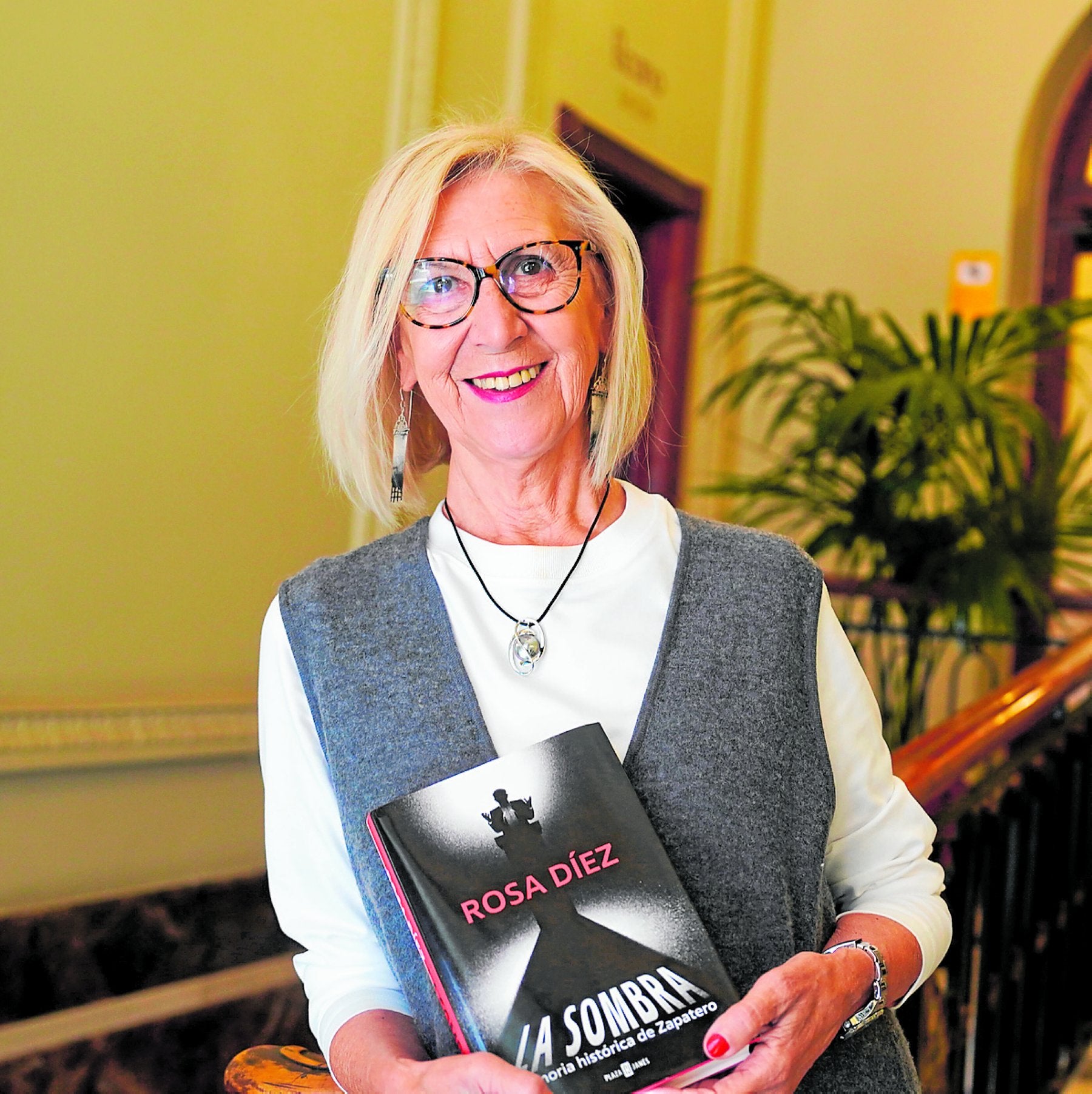 Rosa Díez presentará su nuevo libro en Badajoz el próximo jueves.