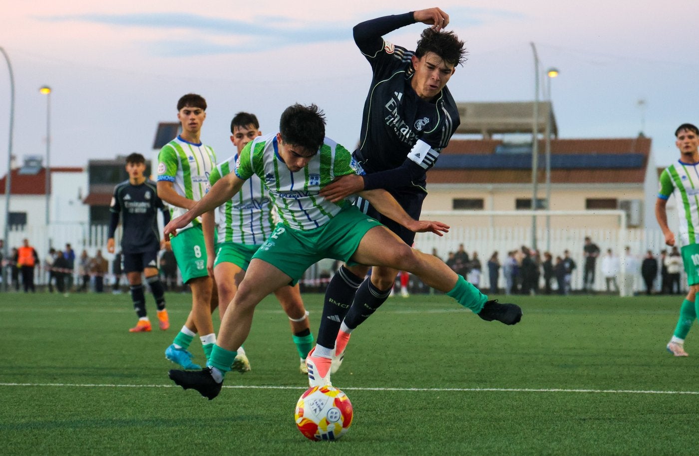Carlos Díez marcó dos goles para el Real Madrid en Villanueva.