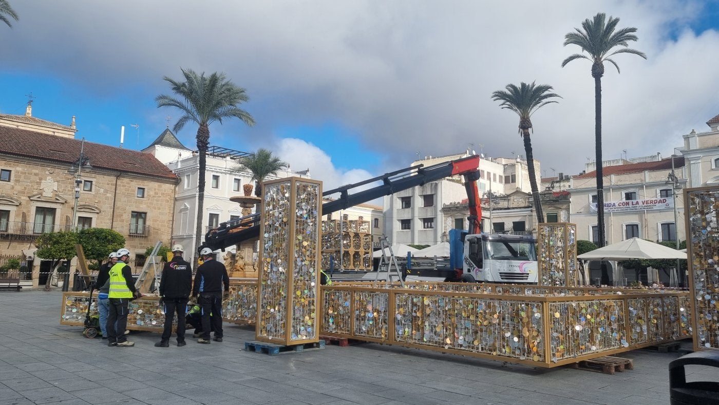 A punto de culminar los elementos del encendido navideño