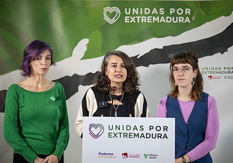 Unidas por Extremadura aspira a recibir el voto de los descontentos del PSOE