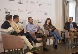 José Manuel Martín, Javier Mezquiriz, José Ignacio Arranz, Ana Isabel Parralejo y David Parra.