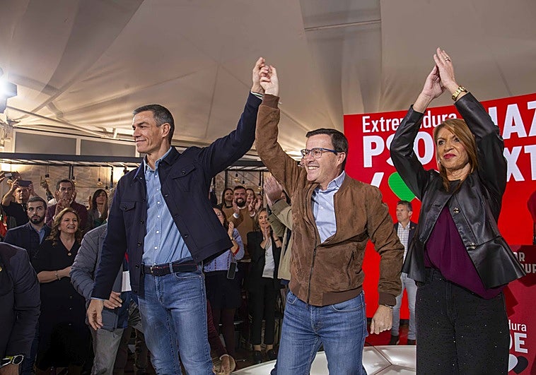 Pedro Sánchez llama desde Mérida a la movilización para mantener las políticas del PSOE