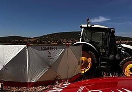 Imagen de archIvo de un accidente laboral en el campo.