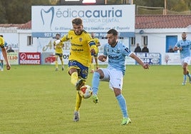 Adri Pérez en el partido del pasado miércoles ante el Orihuela.