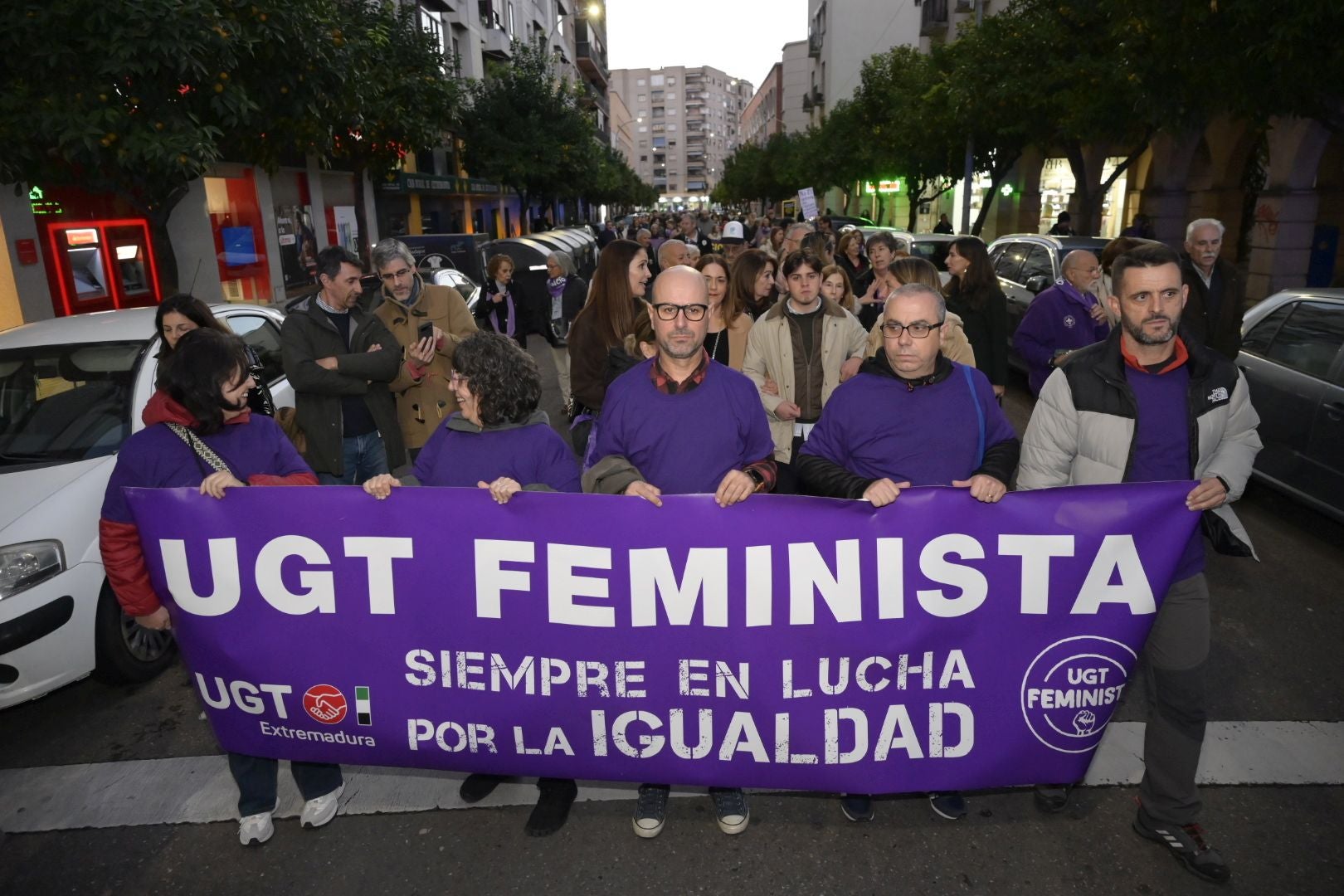 Manifestación en Badajoz