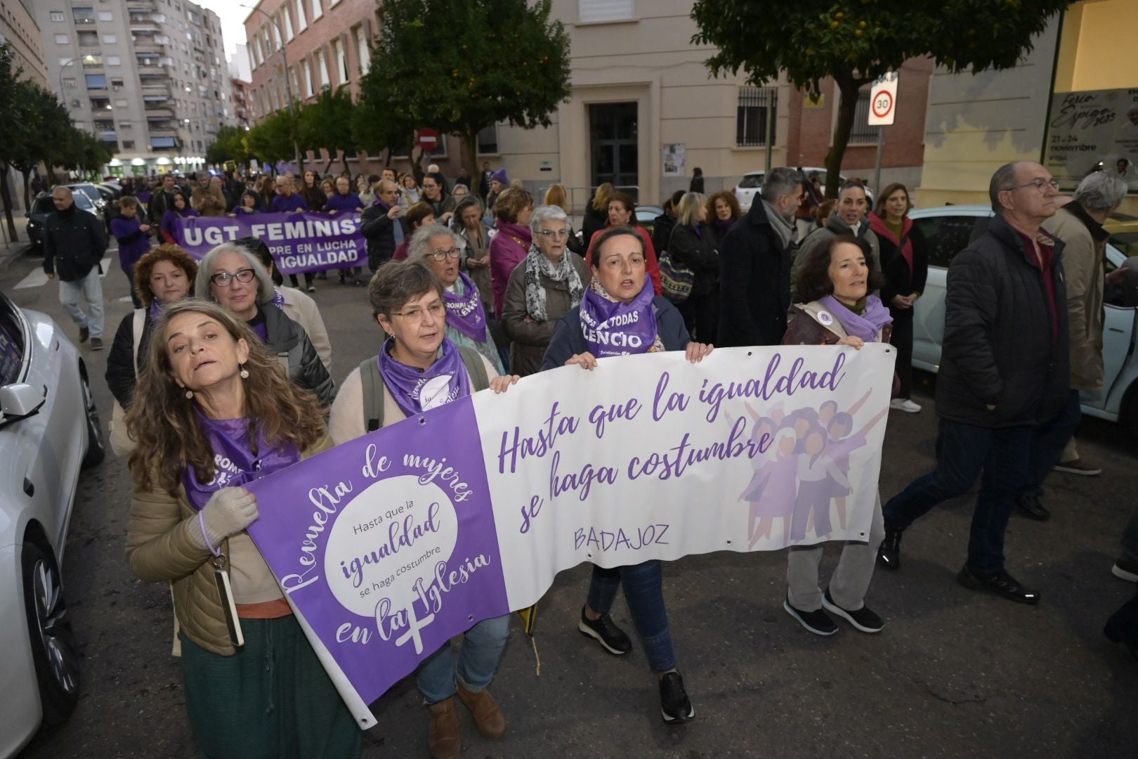 Manifestación en Badajoz