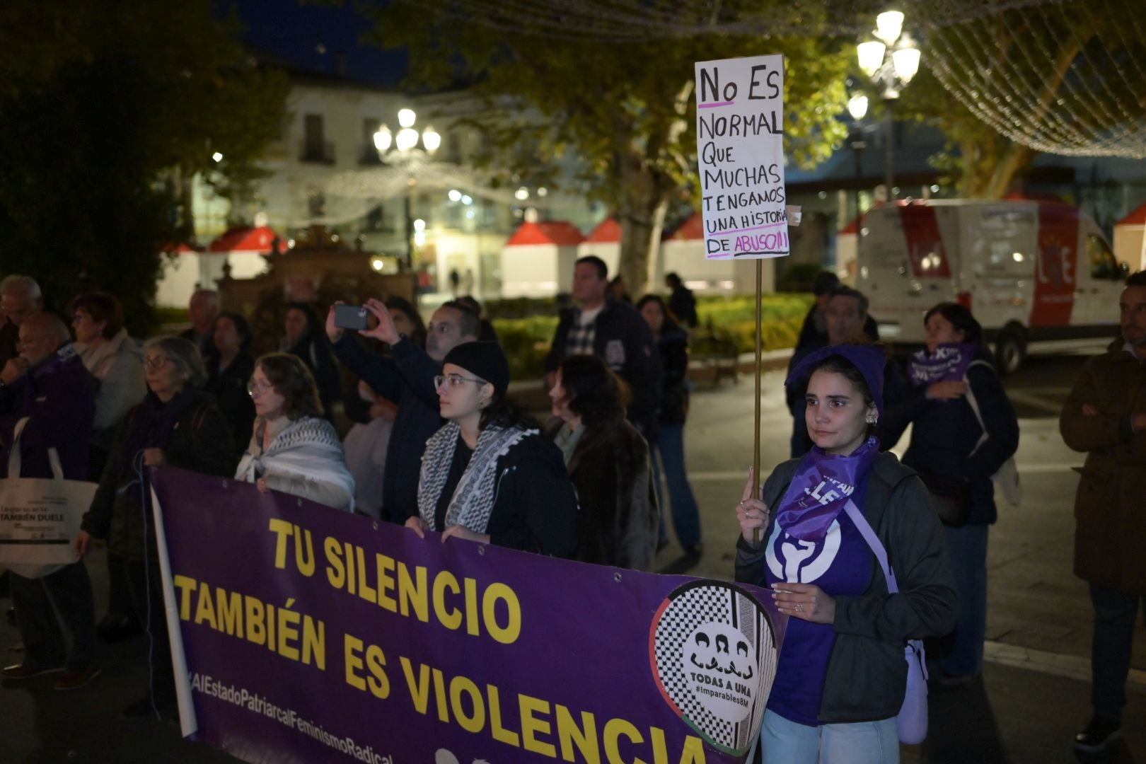 Manifestación en Badajoz