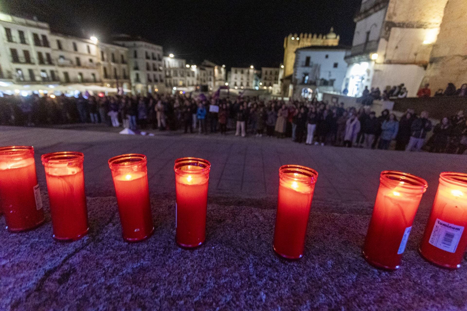 Manifestación en Cáceres
