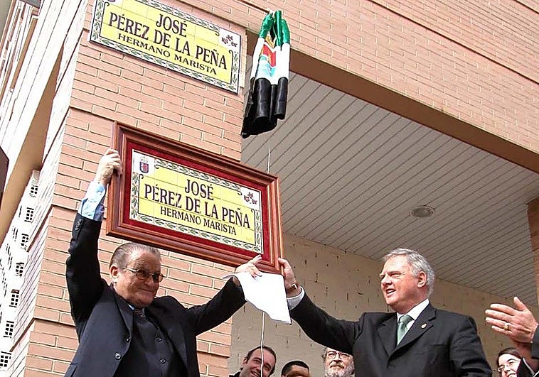 Muere José Pérez de la Peña, el hermano marista con calle propia en Badajoz
