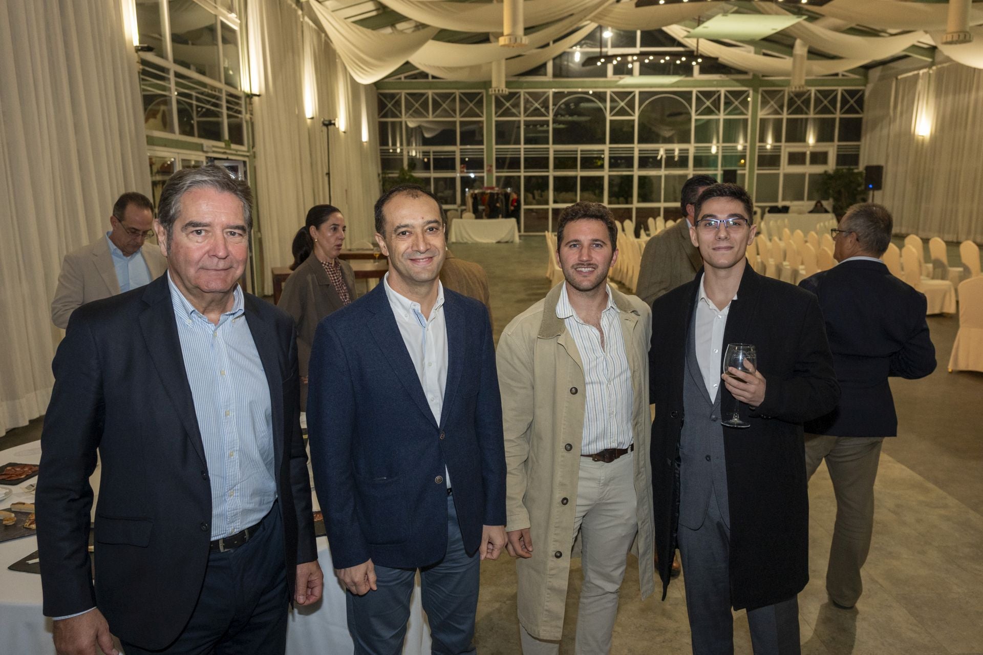 José María Sánchez, Santos Salgado, Miguel A Morales y Jorge Sánchez.