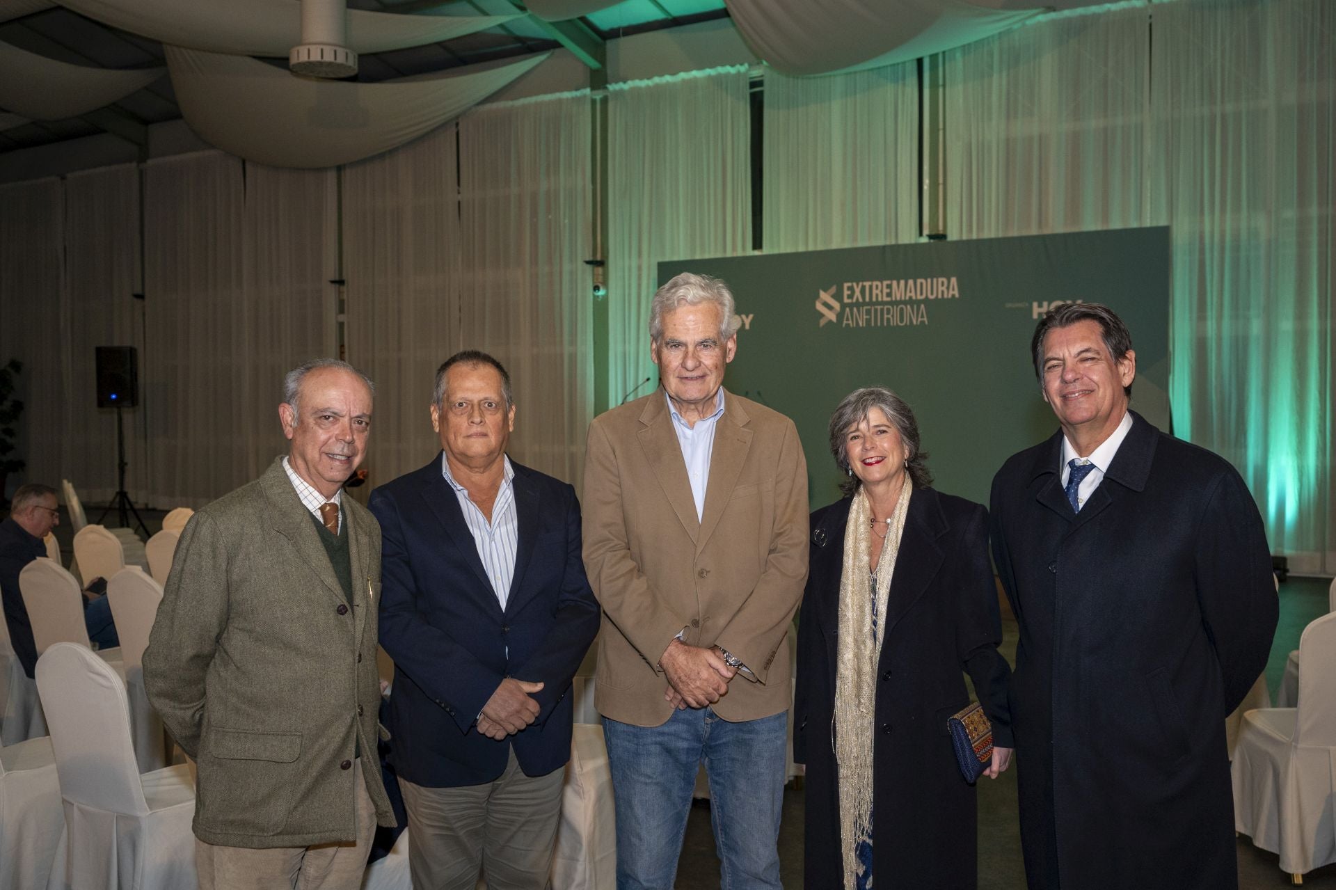 Pedro Gómez-Pompa, Rodrigo Alonso Pinzón, José María Carrasco, Carmen Vidal y Enrique Rialba.