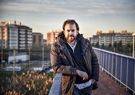 Curro Velázquez, pacense afincado en Madrid durante una visita reciente a Badajoz.