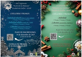 Ruta de los Belenes y Certamen de Decoración en Zafra