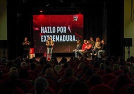 Miguel Ángel Gallardo en un momento de su intervención.