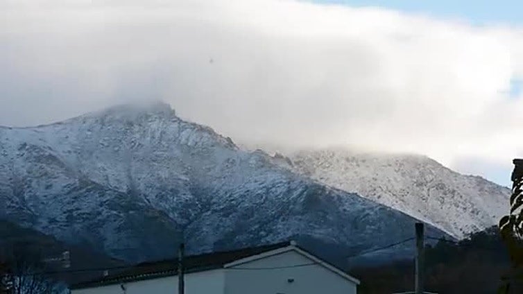 Nieve en Hervás