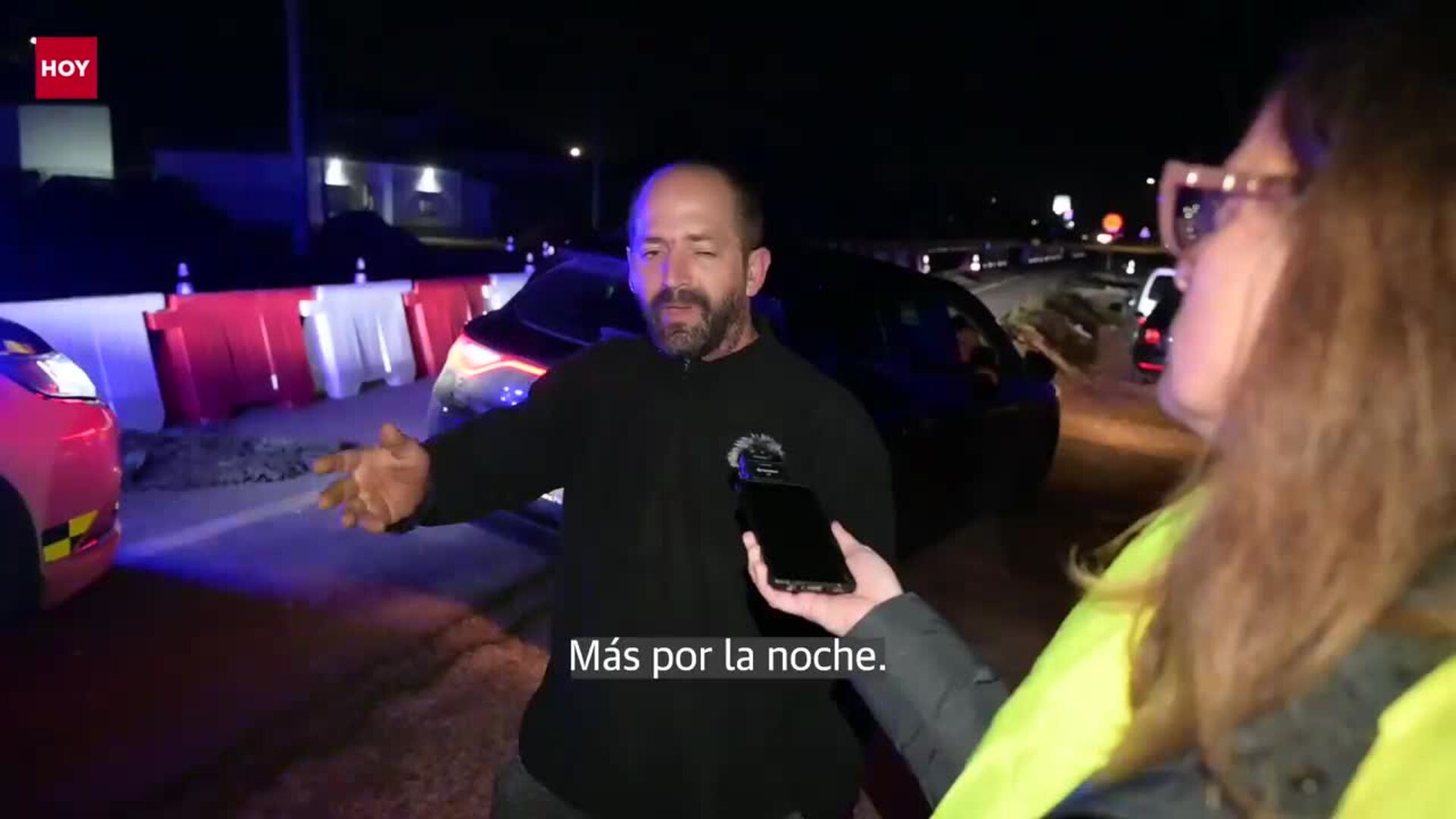 Los vecinos de la carretera de Sevilla piden más iluminación para evitar accidentes en Badajoz