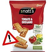 Alerta alimentaria: partículas metálicas en este lote de bocaditos de Grefusa