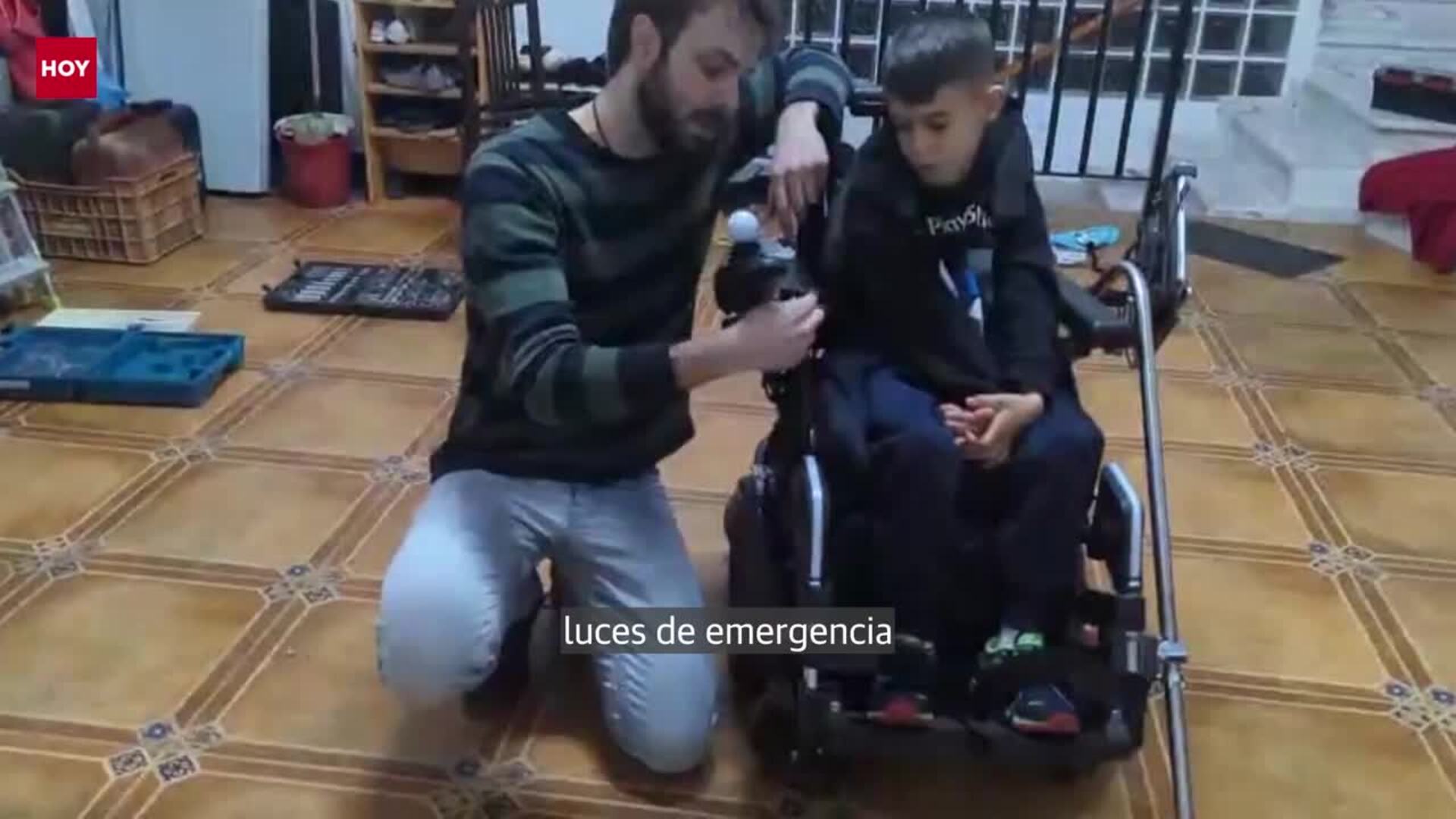 El ingeniero pacense que hizo visible la silla de ruedas de Manuel