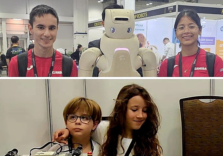 Cuatro extremeños en la cumbre de la robótica en Singapur