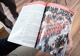 Detalle de la revista Eulalia, presentada este viernes.