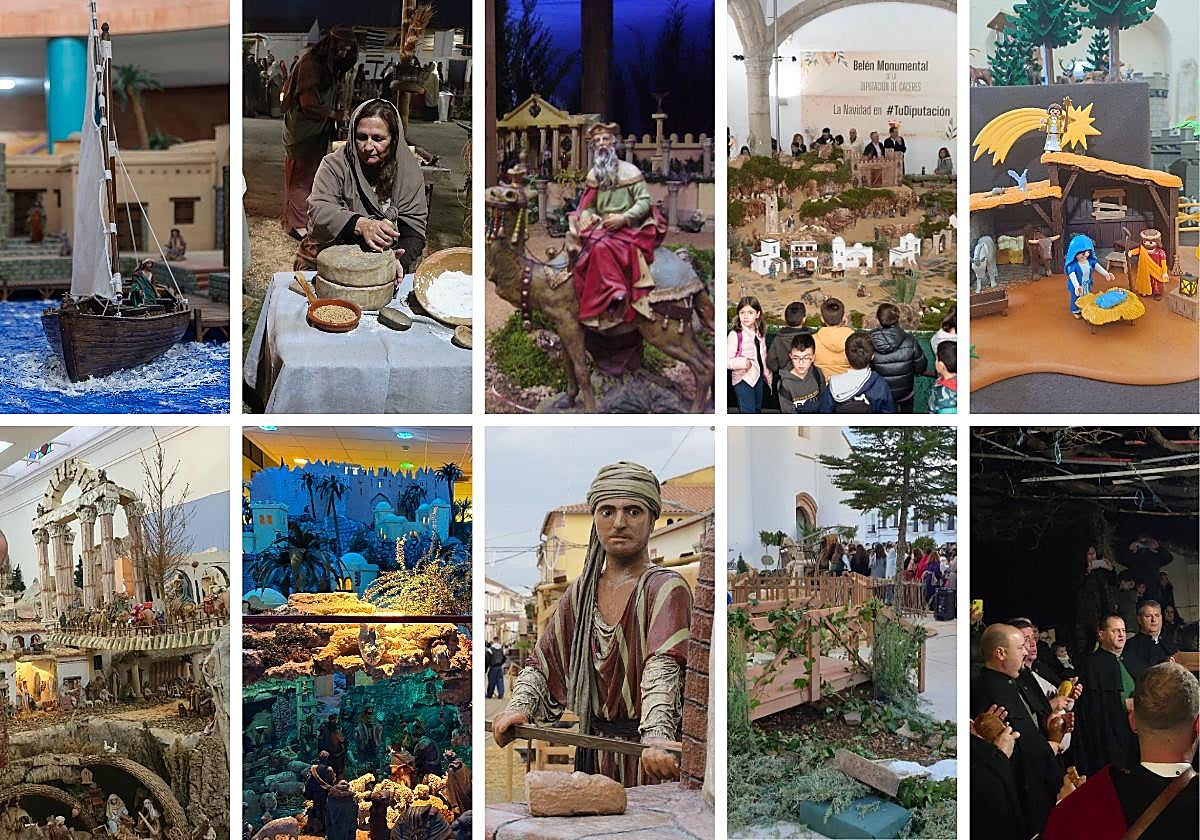 Diez belenes para disfrutar la Navidad en Extremadura