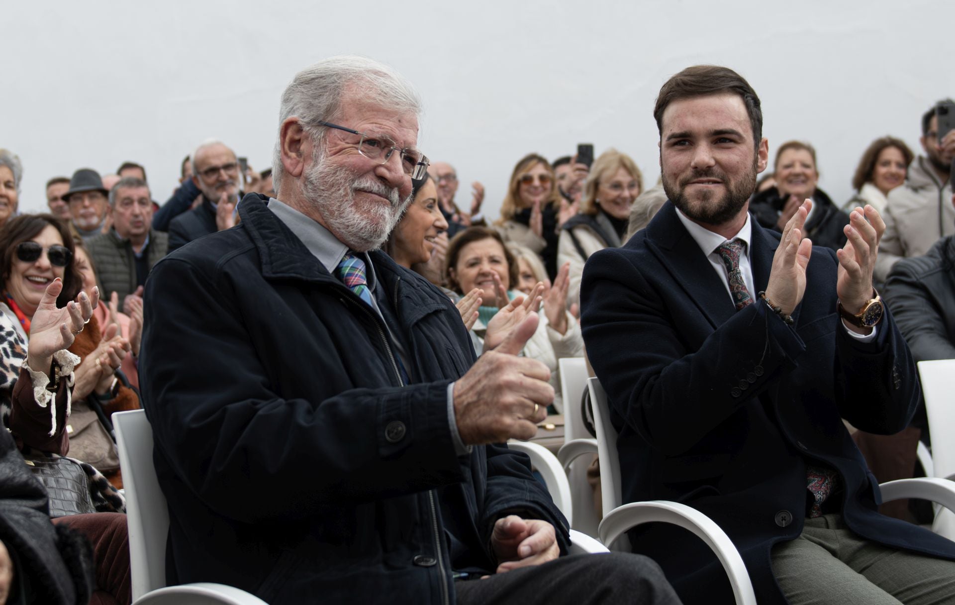 Inauguración de la calle con el nombre de Alfonso Gallardo