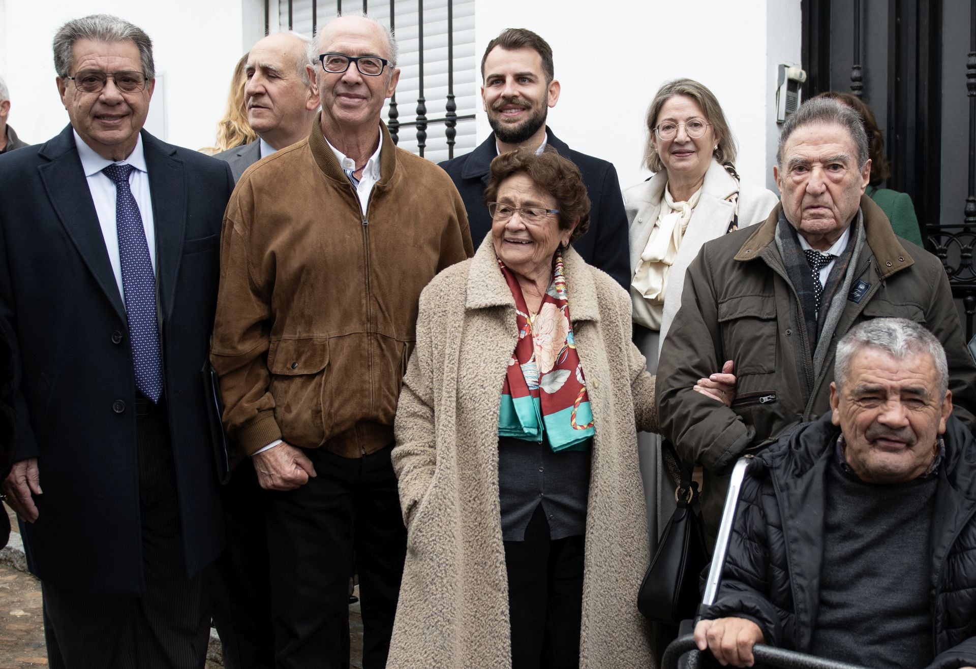 Inauguración de la calle con el nombre de Alfonso Gallardo