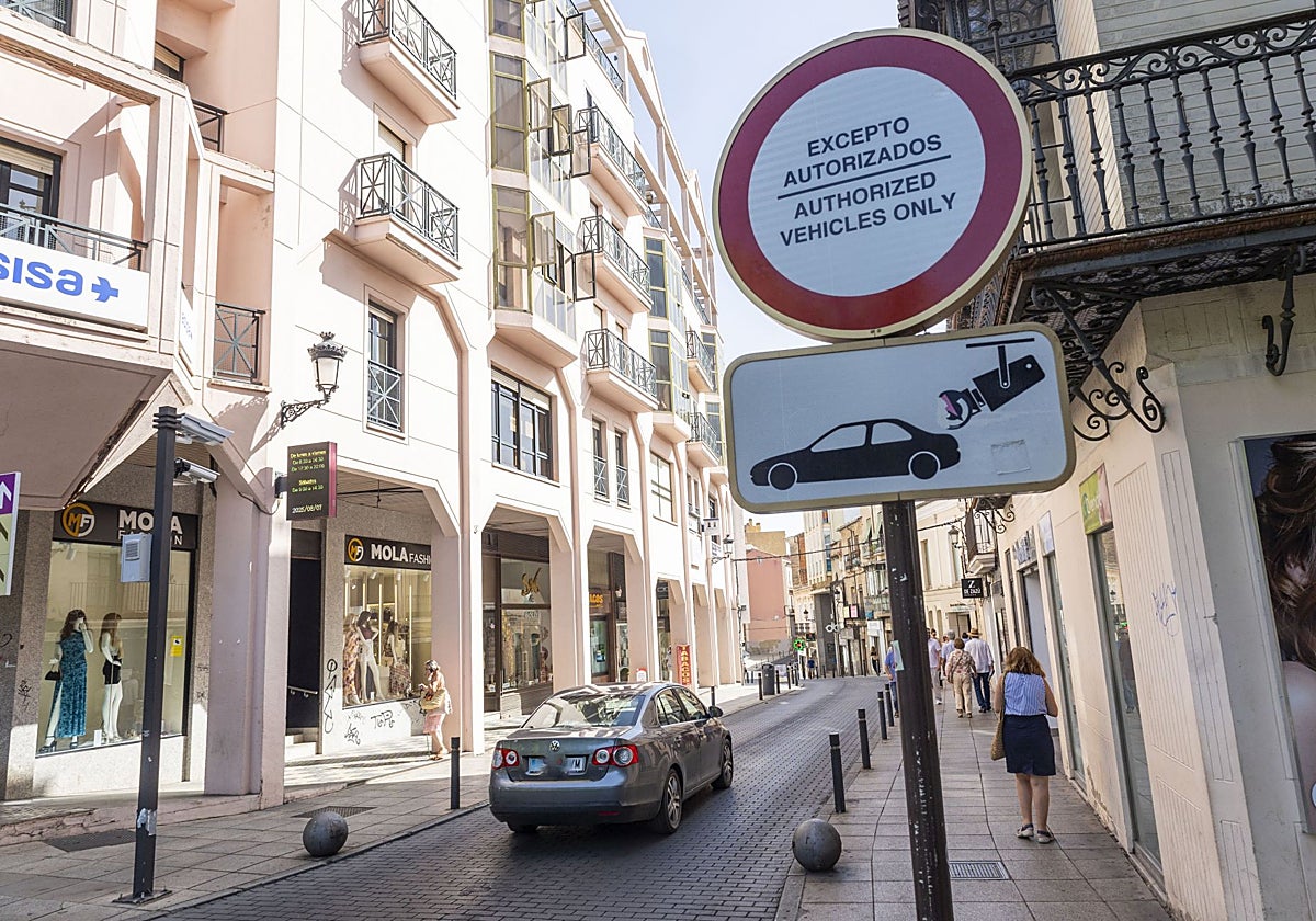 Área de tráfico restringido controlada con cámaras, que coincidirá con la Zona de Bajas Emisiones.