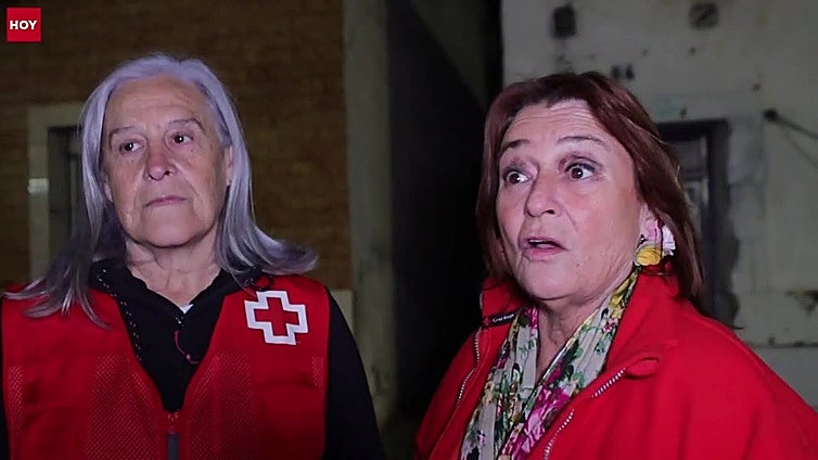 Cruz Roja atiende a un centenar de personas que duermen en las calles de Badajoz