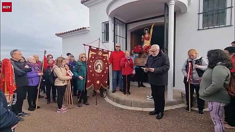 Procesión extraordinaria en honor a Santa Eulalia en Mérida