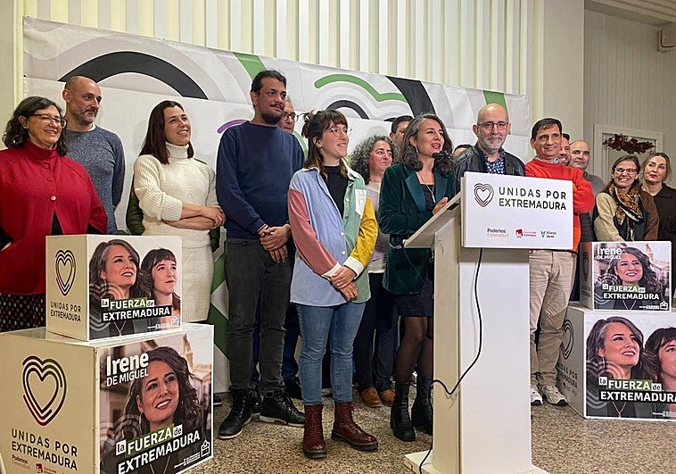 La izquierda analiza el entendimiento extremeño de Unidas por Extremadura