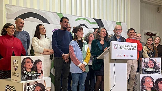 La izquierda analiza el entendimiento extremeño de Unidas por Extremadura